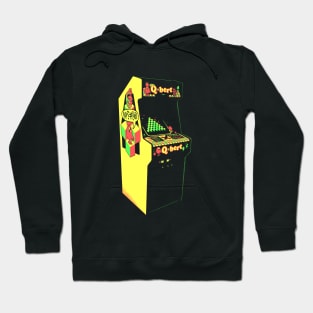 Q Bert Retro Arcade Game 2.0 Hoodie